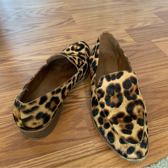 The Frances Loafer in Leopard Calf Hair Madewell size 7 sold out - Picture 5 of 9